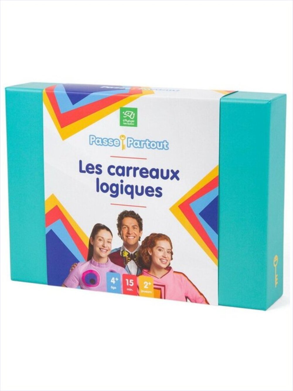 Passe-Partout Les Carreaux Logiques(Logical Tiles)- Age 4+French Game New Sealed